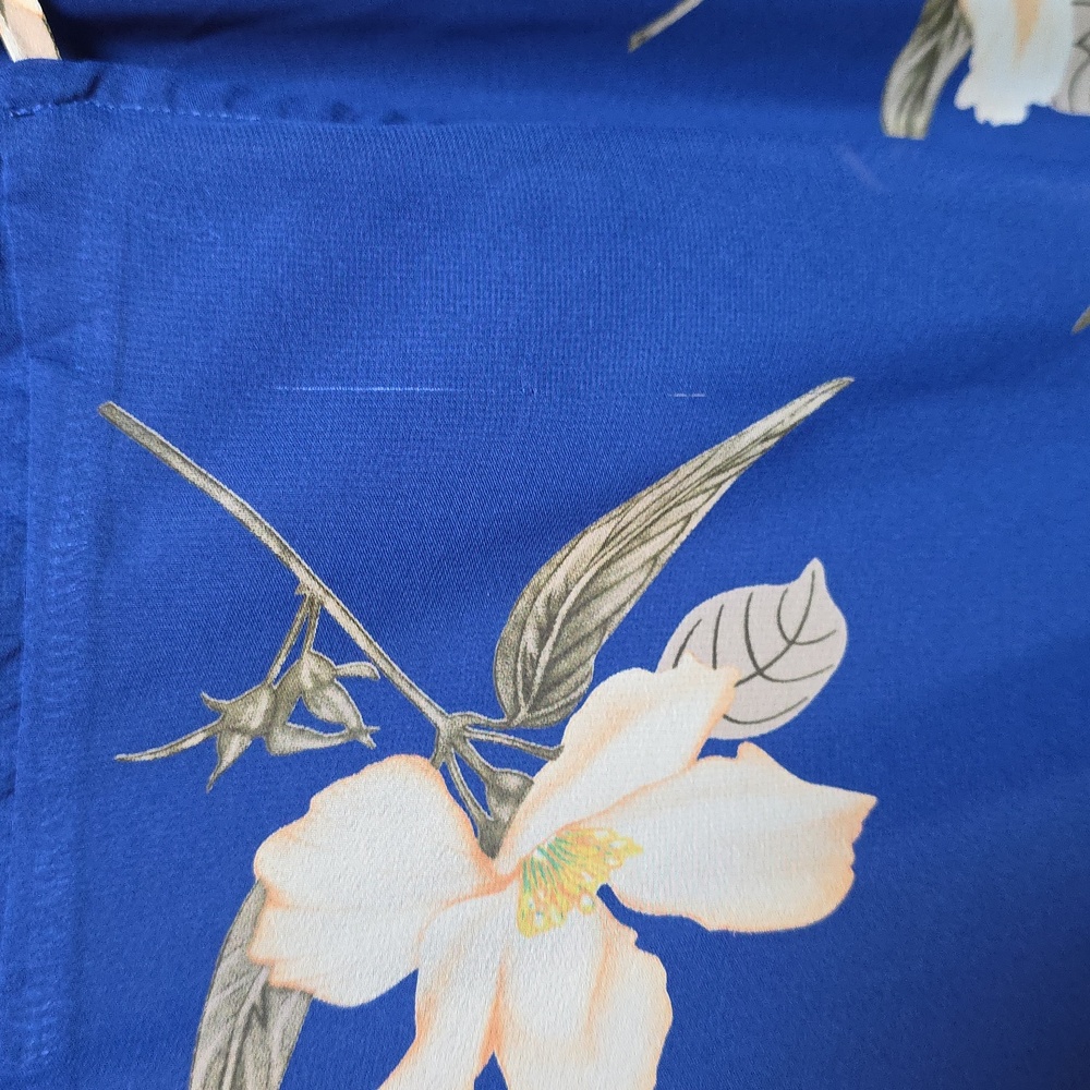 Lulu's Vibrant Blue Dress. Hi Low. - Picture 5 of 6